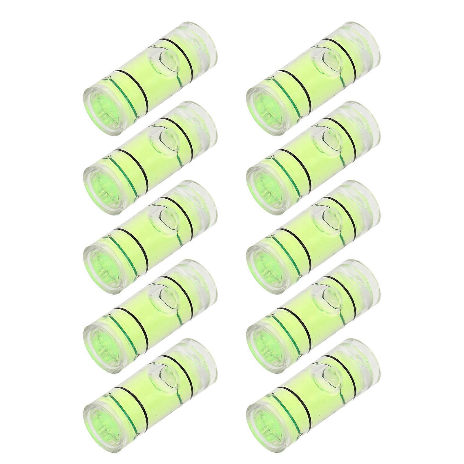 Mini Bubble Spirit Level for Sculpting Precision 10Pcs Acrylic Small Level Tool