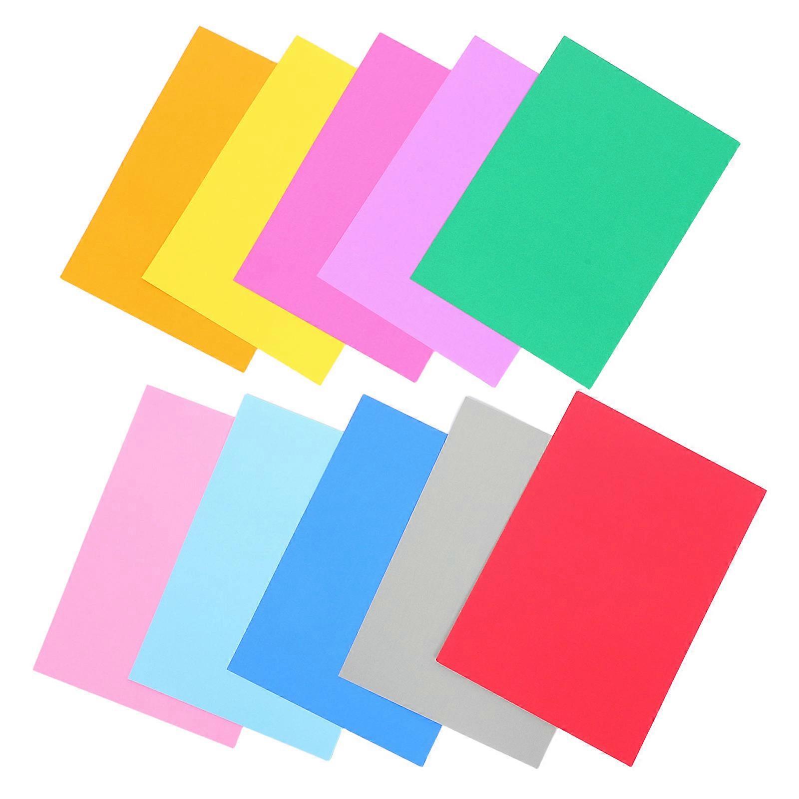 Colored Cardstock Paper Sheets for DIY Crafts 250Pcs Foldable Assorted