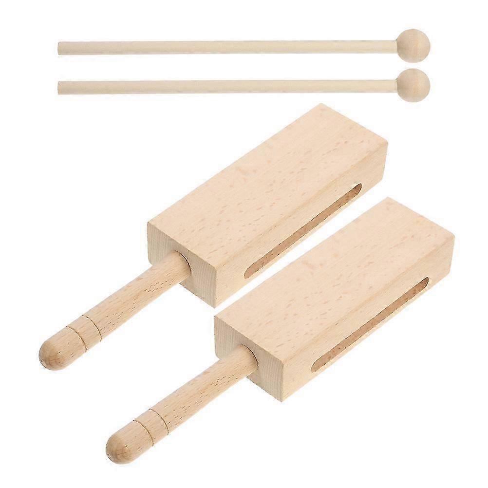 Wooden percussion instruments, 10 sets with mallets