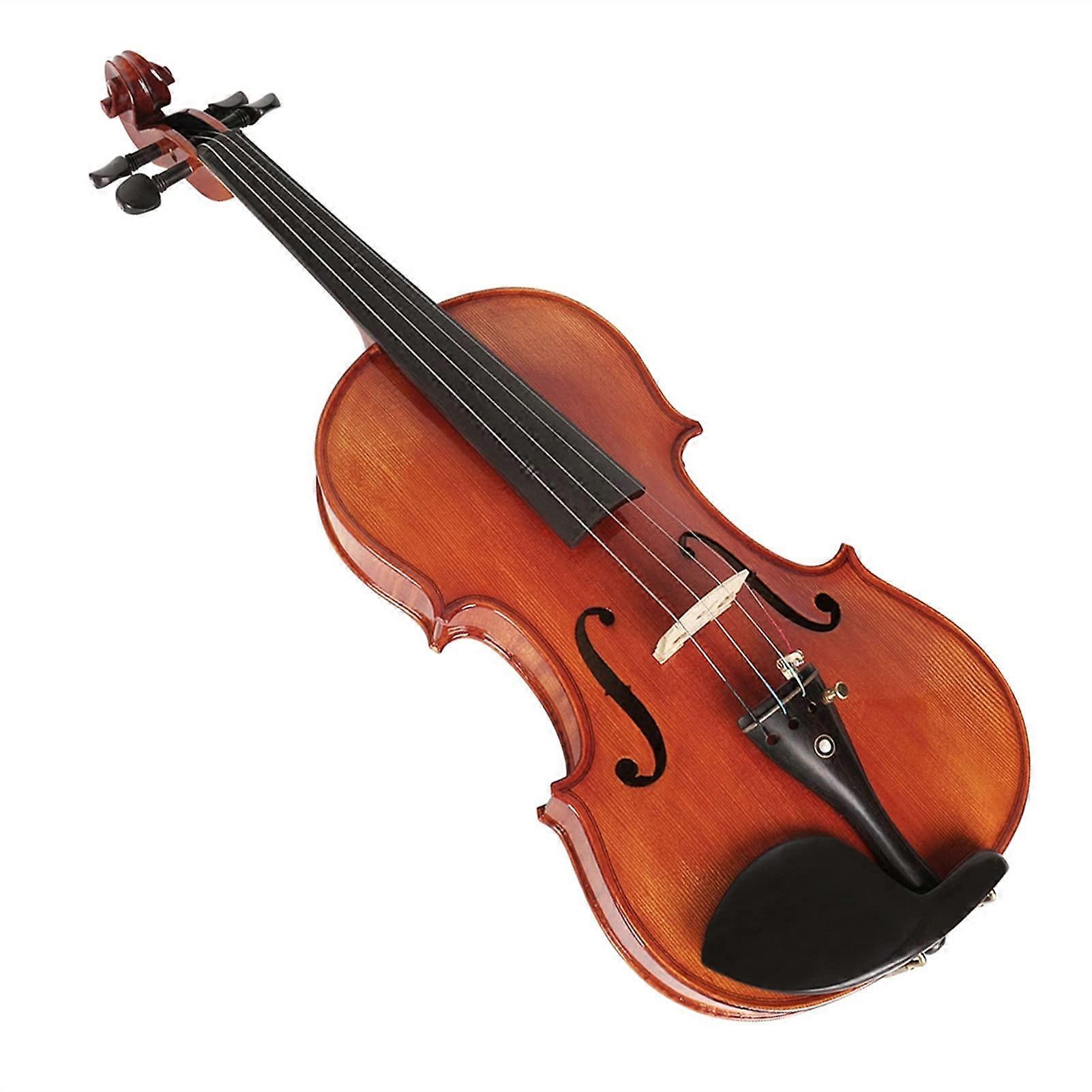 Solid Wood Spruce Violin for Students and Professionals with Clear Balanced Tone