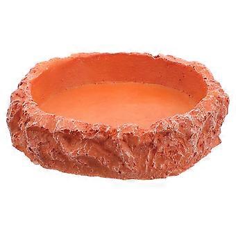 Reptile Cage Feeding Bowl Harpiks Reptil Water Food Bowl til firben skildpadde
