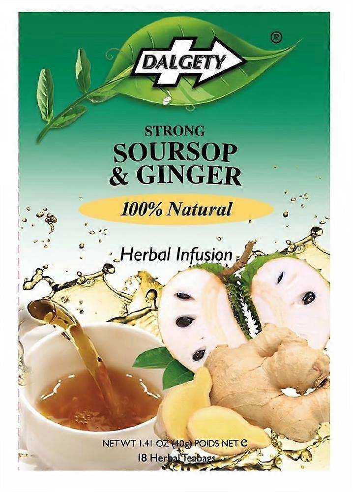 Dalgety Teas Soursop & Ginger 18 Teabags - 2 Pack