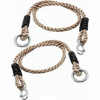 Kit de suspensão ajustável em nylon para balanço de árvore, rede ou cadeira de balanço, suporta até 300 kg, ideal para parques infantis e uso externo.
