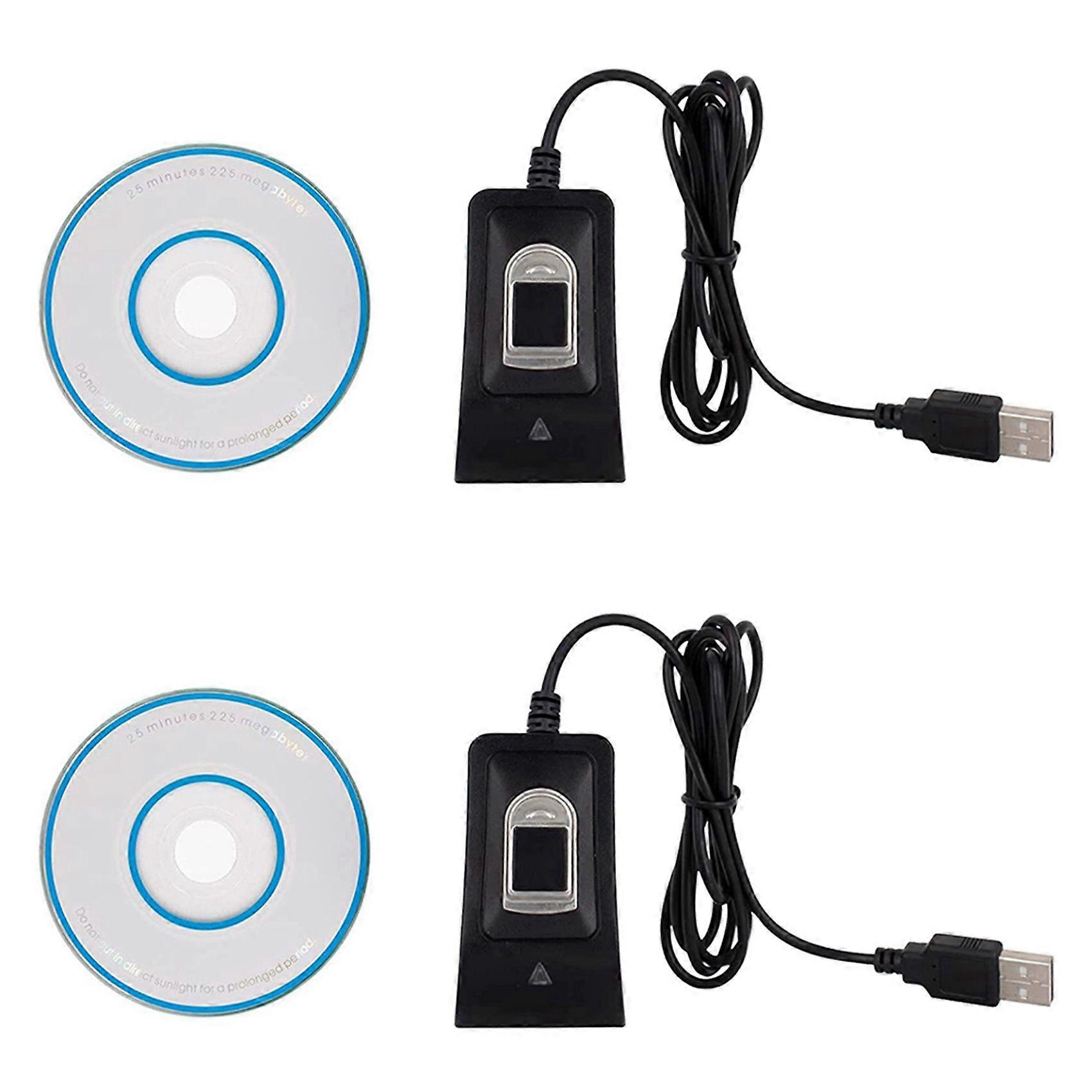 2X USB Fingerprint Reader for Windows 7/8 with Latest Windows Hello Features