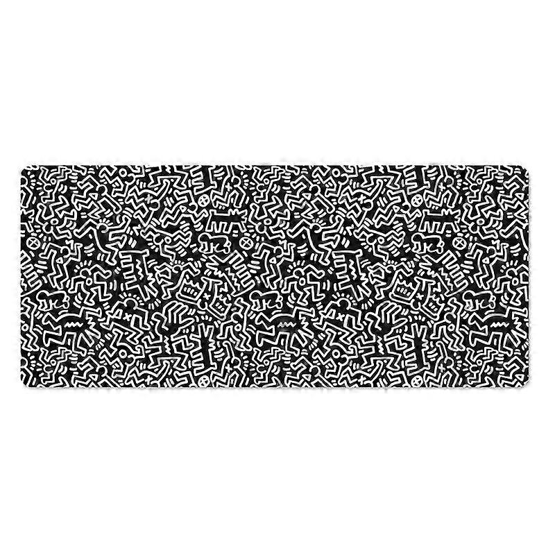 Gamingmusematte, Keith Haring Design, stor størrelse