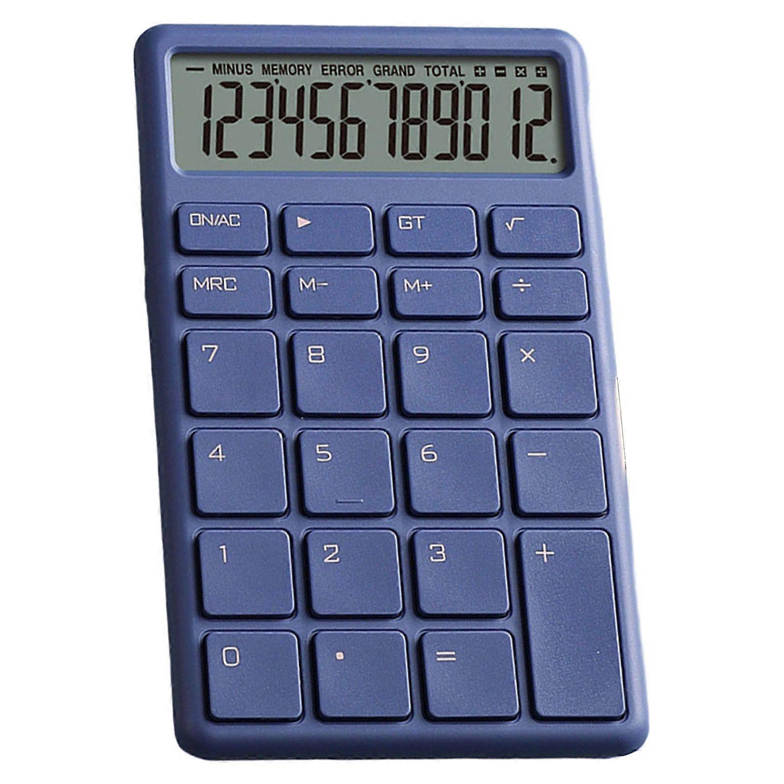 Simple Design Basic Calculator Big Button Handheld Calculator for Backpacks Purses Pockets