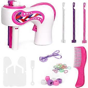 Automatisches Haarflechtset, elektrische Haarwebmaschine, Twist-Strickrolle, Flechtstyling-Werkzeuge für Mädchen, Geschenk