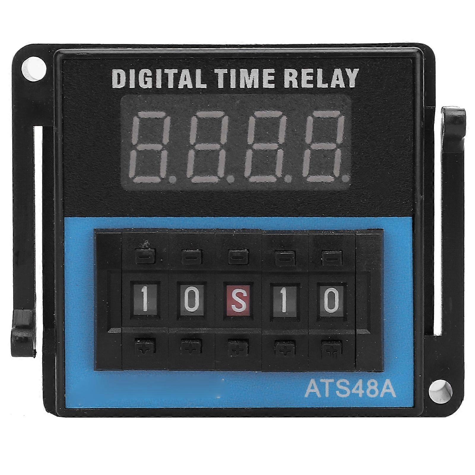 ATS48A2Z Professional Time Relay Adjustable Cycle Time Delay Relay Control ComponentDC12V