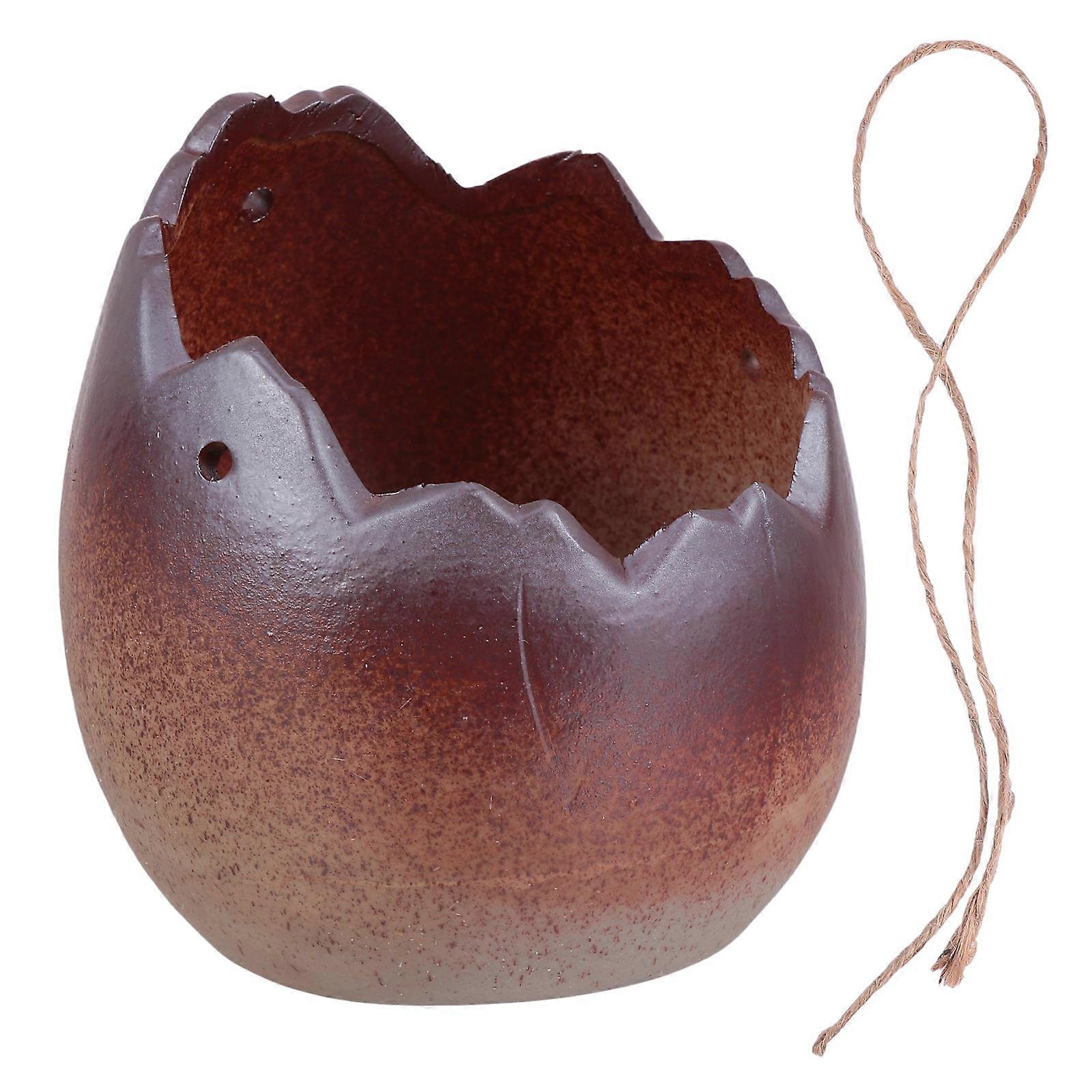 Creative Eggshell Floating Relief Planter for Storage Succulent Flower Pot