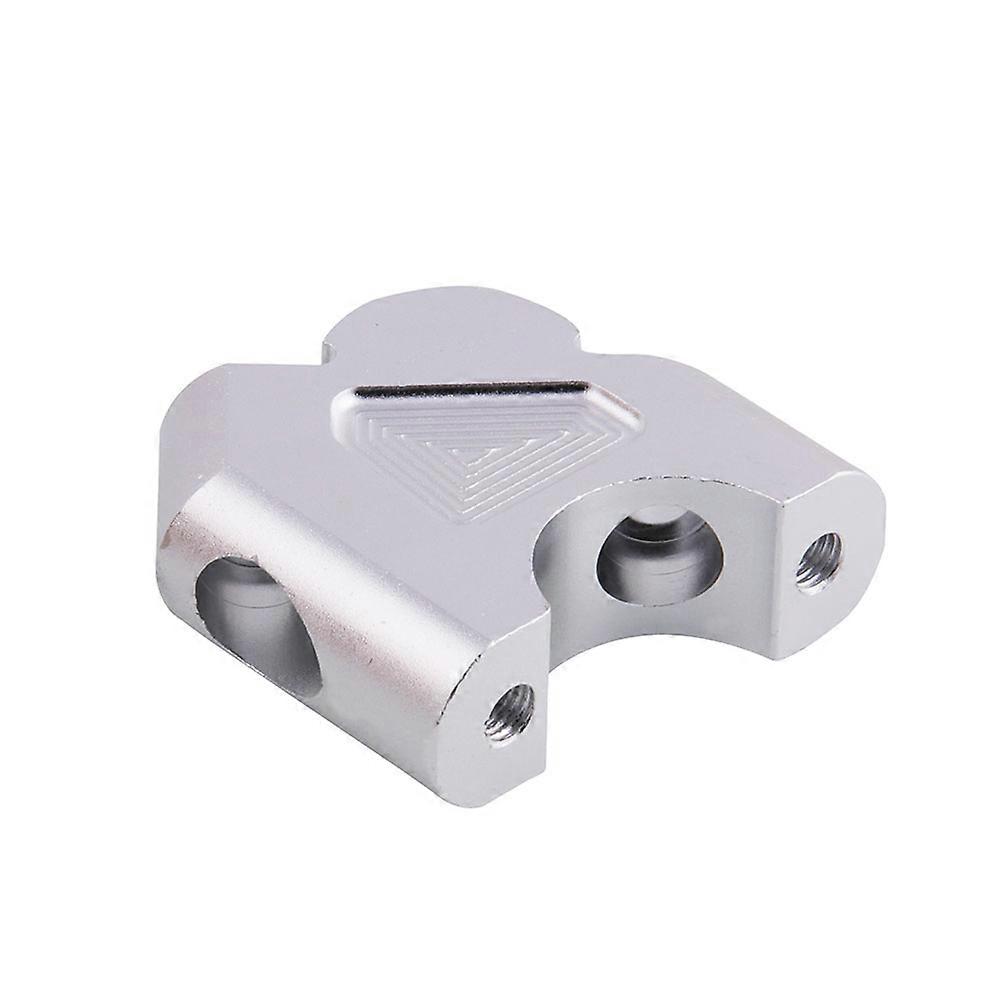 Pivoting Handlebar Riser for 32Mm Handlebar Clamp Silver