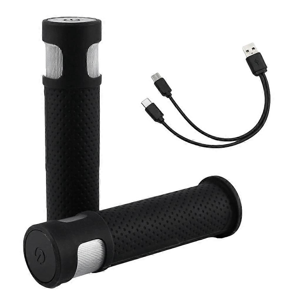 Electric Scooter Handlebar Grip Turn Signal Light Bicycle Handlebar Grips for Electric Scooters Accessories Universal