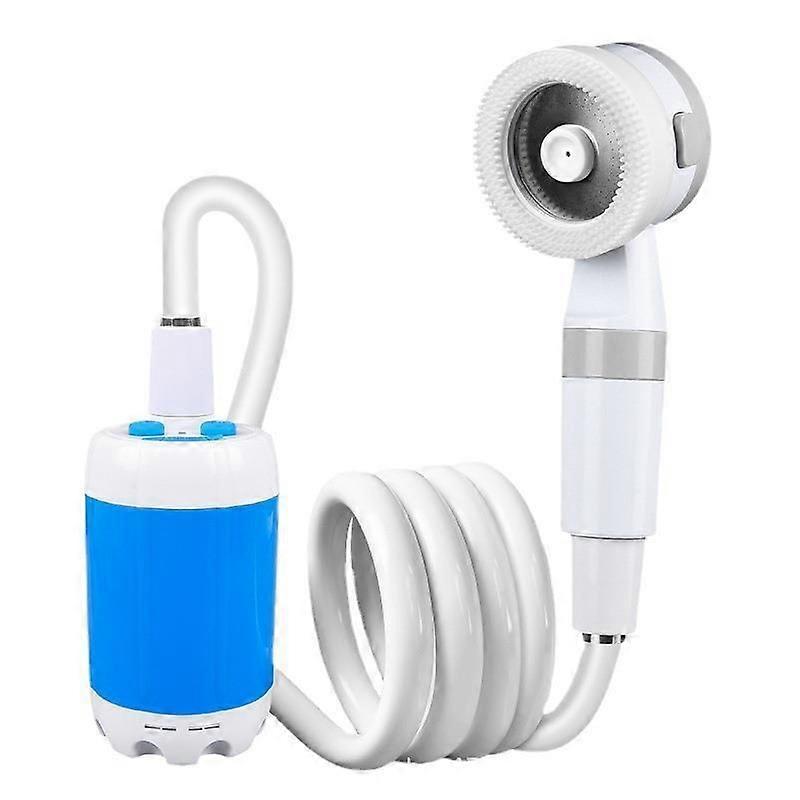 Rechargeable Camping Shower Pump  Adjustable Flow, Travel-Friendly, Fully Automatic Shower Pump