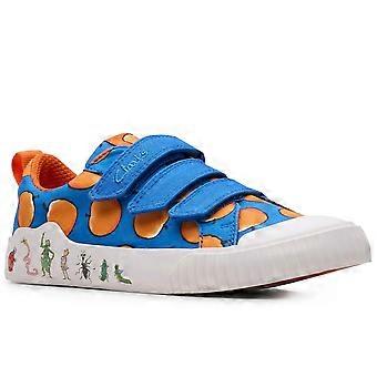 Clarks Foxing Air Kids Canvas Shoes