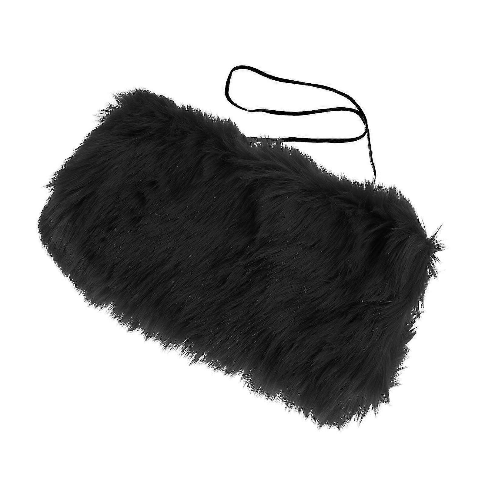 Portable Hand Warmer Bag Hanging Muff Polyester Pouch 2pcs