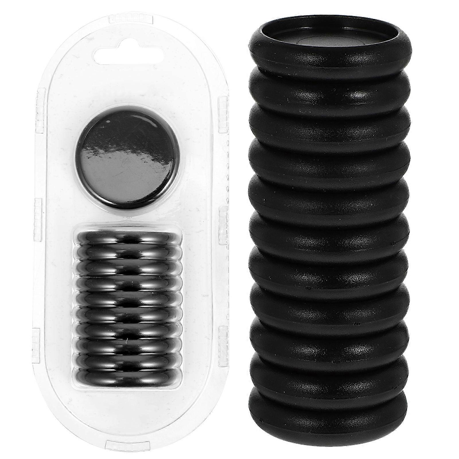 22Pcs Plastic Binding Discs Loose-leaf Notebook Binding Disc Binding Buckles Binder Discs