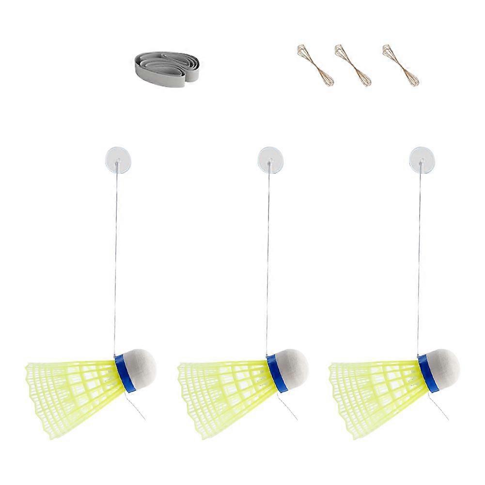 Solo Badminton Training Set - Elastic String, for Power Practice, Home Use