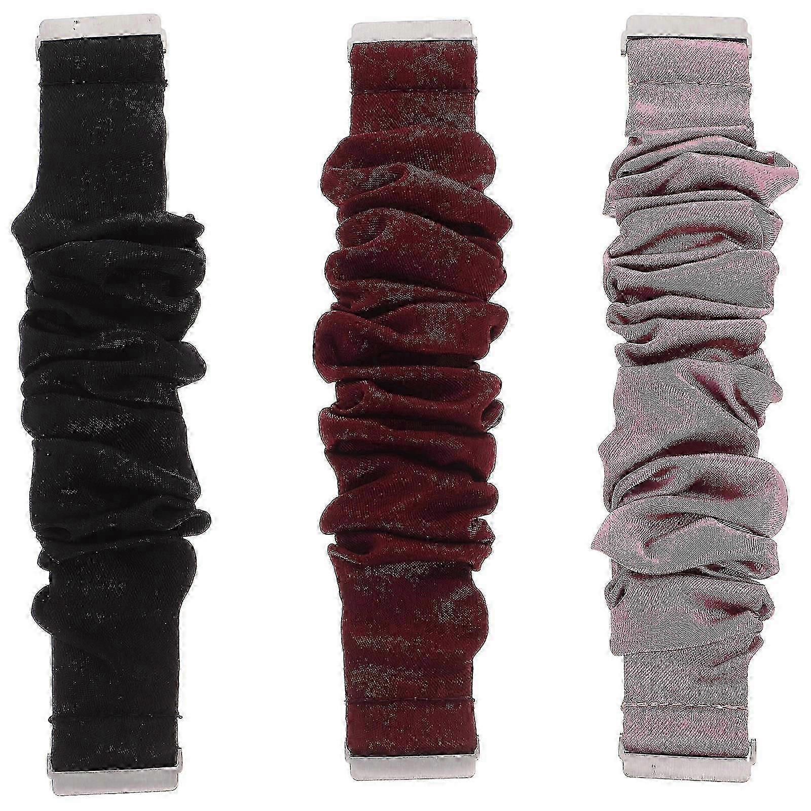 Replacement Band 3Pcs Stretchy Watch Strap Compatible with Fitbit