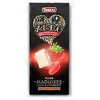 Zero white chocolate with strawberries 125 g