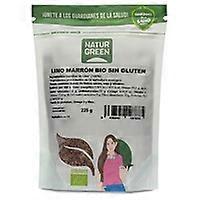 Organic brown linen 250 g