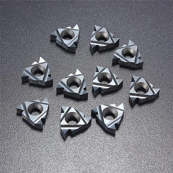 10Pcs Carbide Threading Inserts Internal Turning Tool Holder Inserts