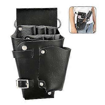 Haarpflege Styling Tools Gürteltasche, Friseur Werkzeug Kamm Lagerung, schwarz