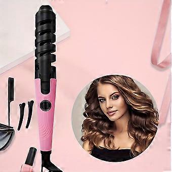 Automatic Spiral Hair Curler with Fast Heating, Anti-Tangle Anti-Scalding, Portable Curler for Women Long and Short Hair