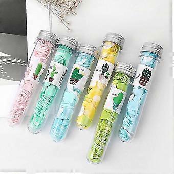 Portable Soap Flakes Tube Travel Handwashing Pink Compact LeakProof Quick Dissolve Solid 26-27