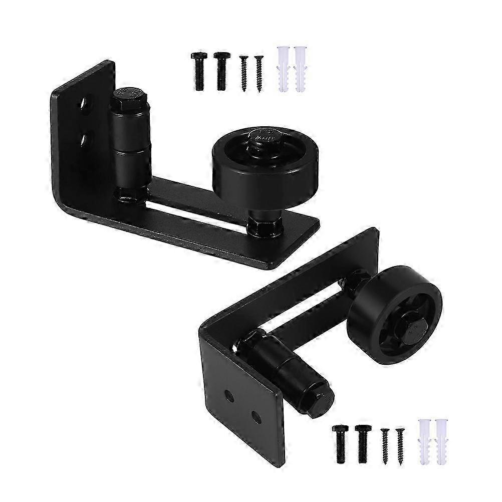 Barn Door Floor Guide 2Pcs Roller Replacement compatible with Sliding Door Use