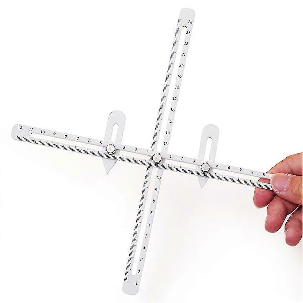 Ceramic Measuring Rule Combo Tool Set Multifunctional Depth/Thickness/ Measuring Ruler Pottery Tools