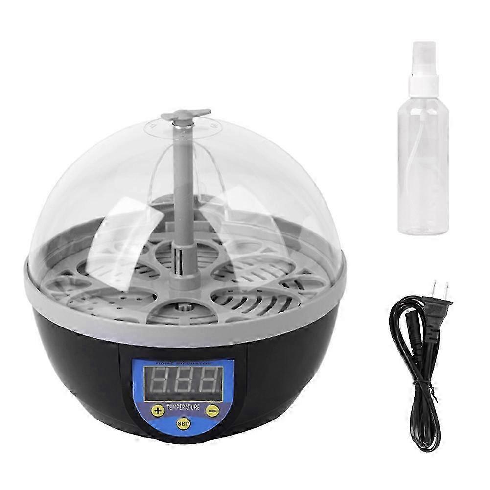 6 Egg Incubator Automatic Temperature Control Hatchery Machine Chicken Duck Quail Bird Brooder Eggs Incubator EU Plug