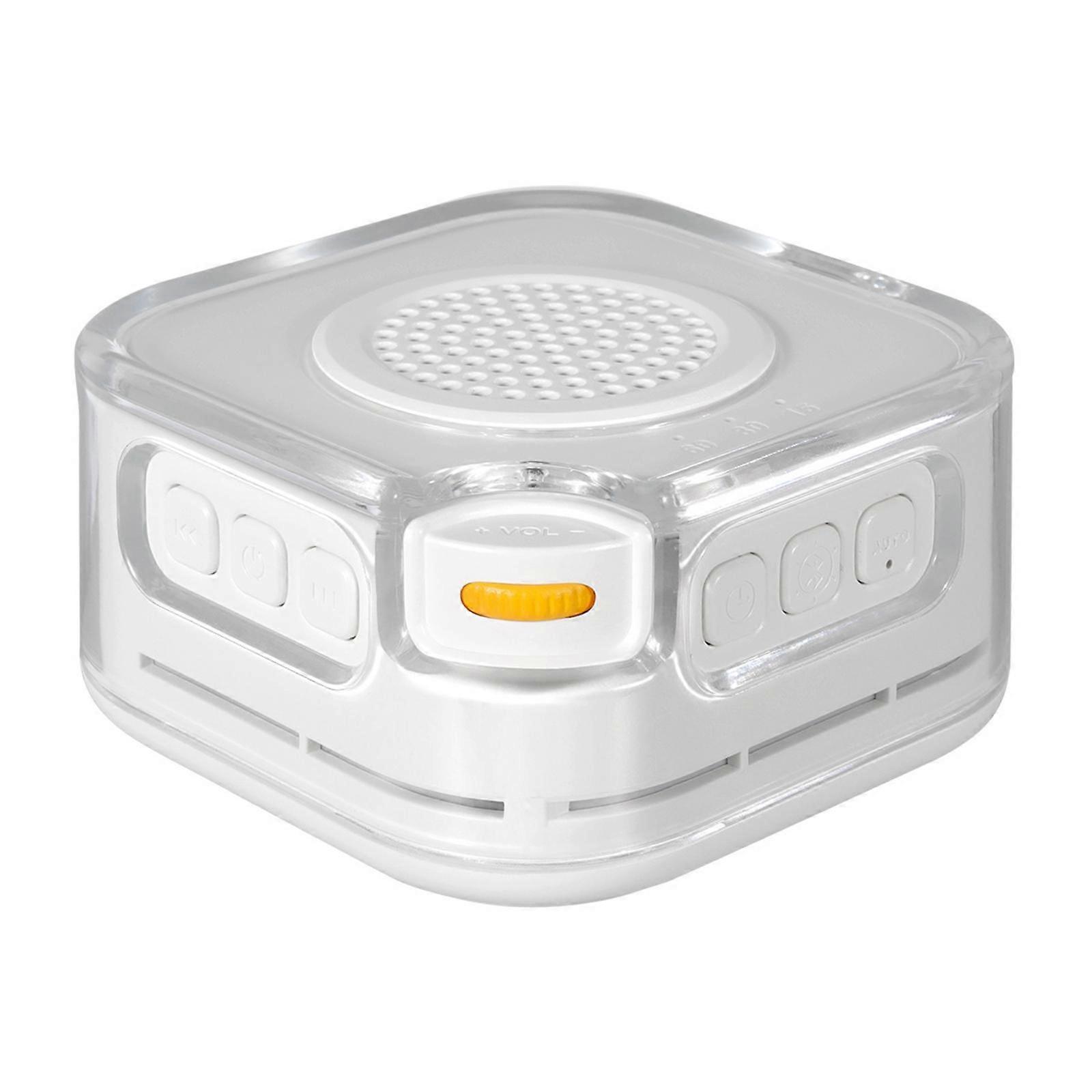 Machine à sons ambiants compacte, enceinte portable avec veilleuse