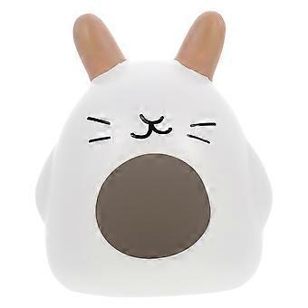 White Ceramic Hamster House Offers Safe Rest Place for 1 Hamster Hide Place