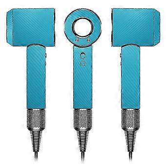 Blue-dyson Haardroger Carbon Fiber Sticker