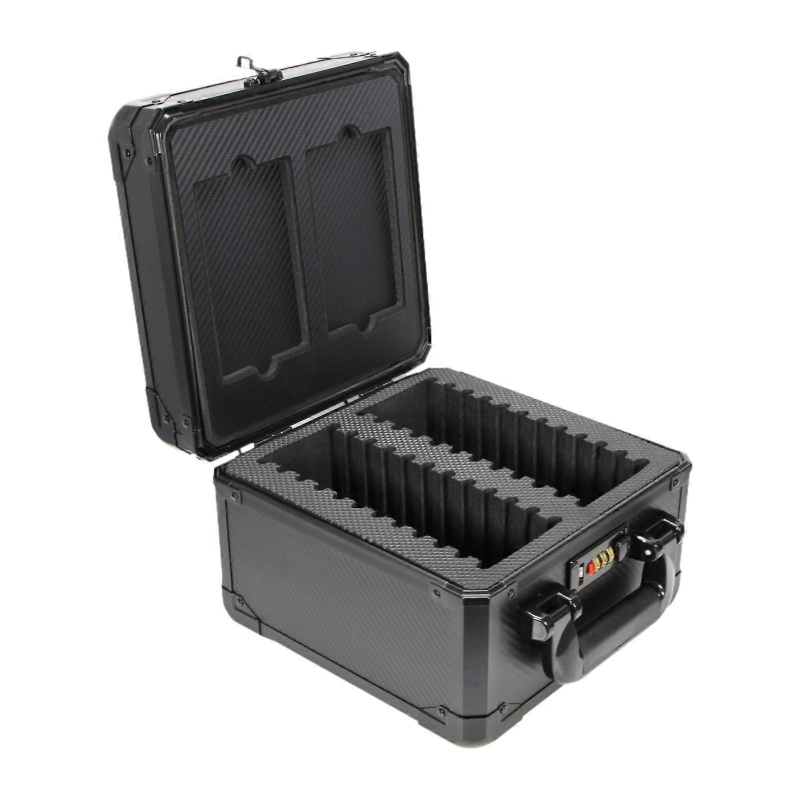 Trading Card Storage Box Lockable Collection Cards Container Carrying Case