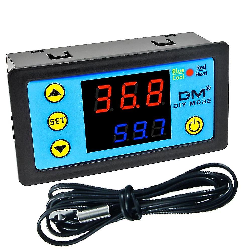 12v 24v 220v ψηφιακός οδηγημένος ελεγκτής θερμοκρασίας W3231 για τον αισθητήρα Ntc διακοπτών θέρμανσης ψύξης θερμοκοιτίδων θερμοστάτη θερμοκοιτίδων θερμοκοιτίδων