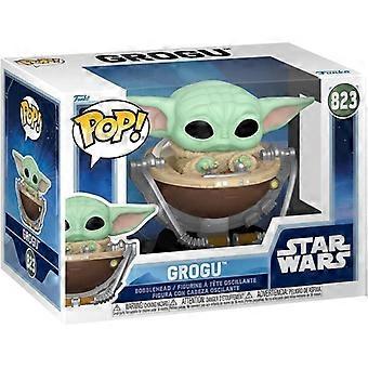 Funko Pop! Figurine N°823 | Mandalorian and Grogu | Grogu in Stroller