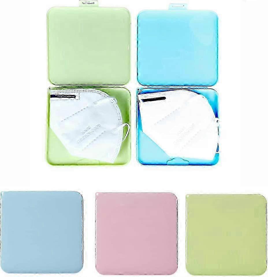 Reusable Dustproof Plastic Storage Box Set, 13X13X1.4CM