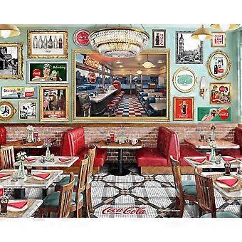 Coca-Cola Caf Jigsaw Puzzle for Adults SQZ1218