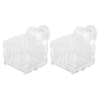 Water Plants Holder Aquarium Planting Cup with Suction Cup 1Set