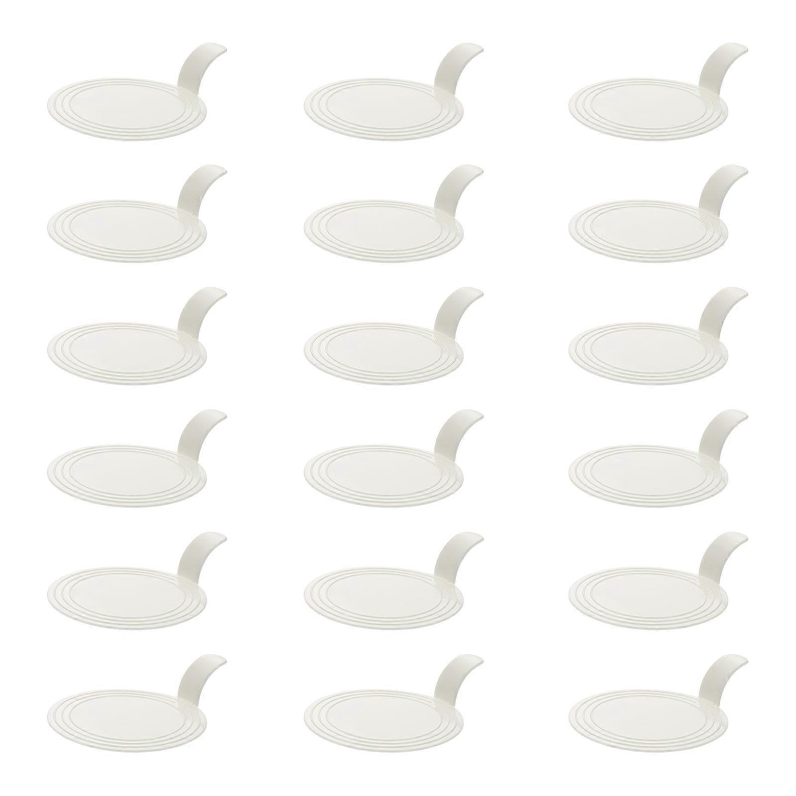 Plastic Cake Bottom Bases for Baking Use 300Pcs White Serving Trays