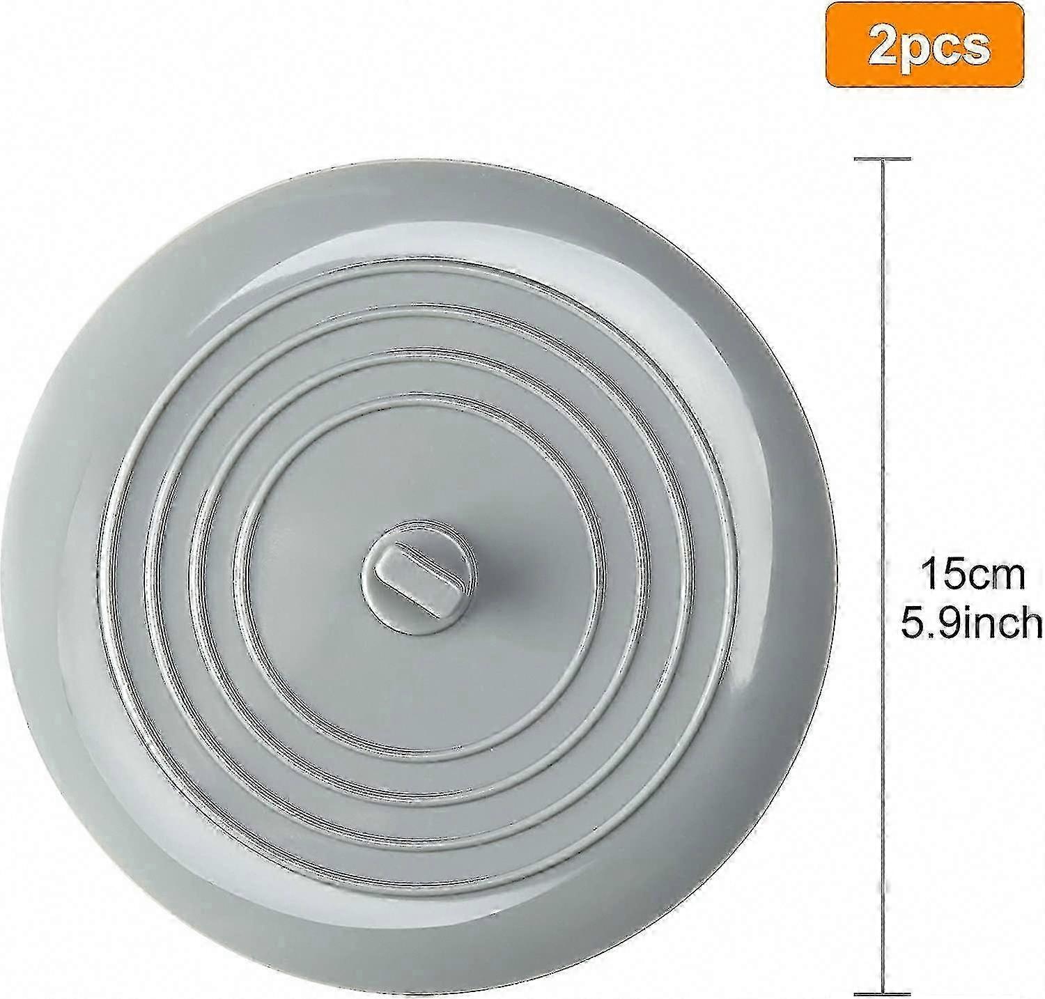 Flat Silicone Sink Plugs 6 Inch