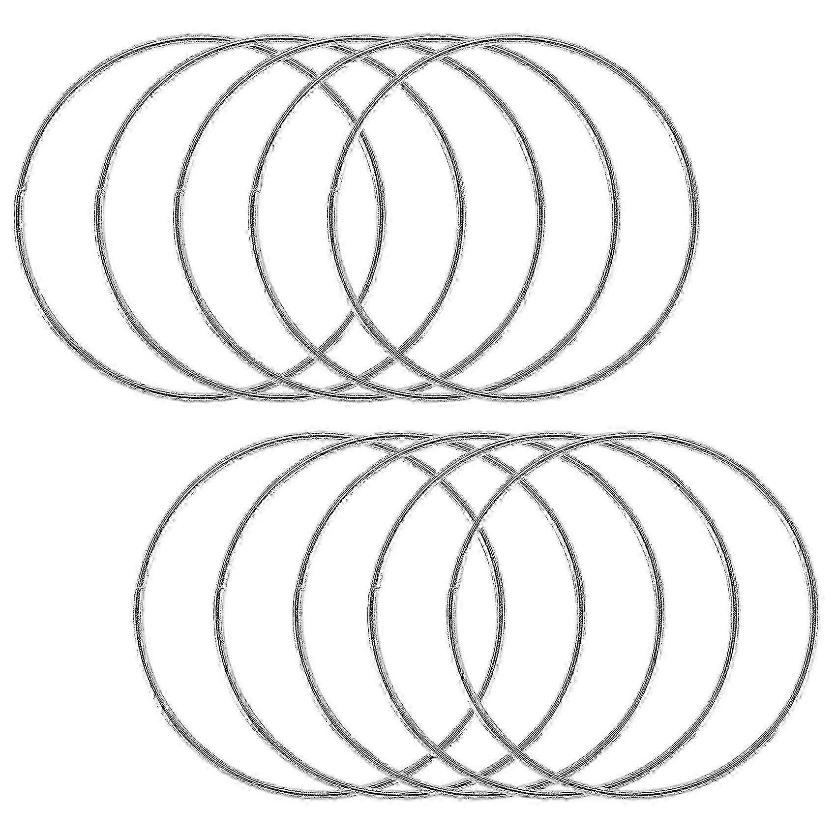 10Pack 4 Inch Rigid Metal Craft Frames