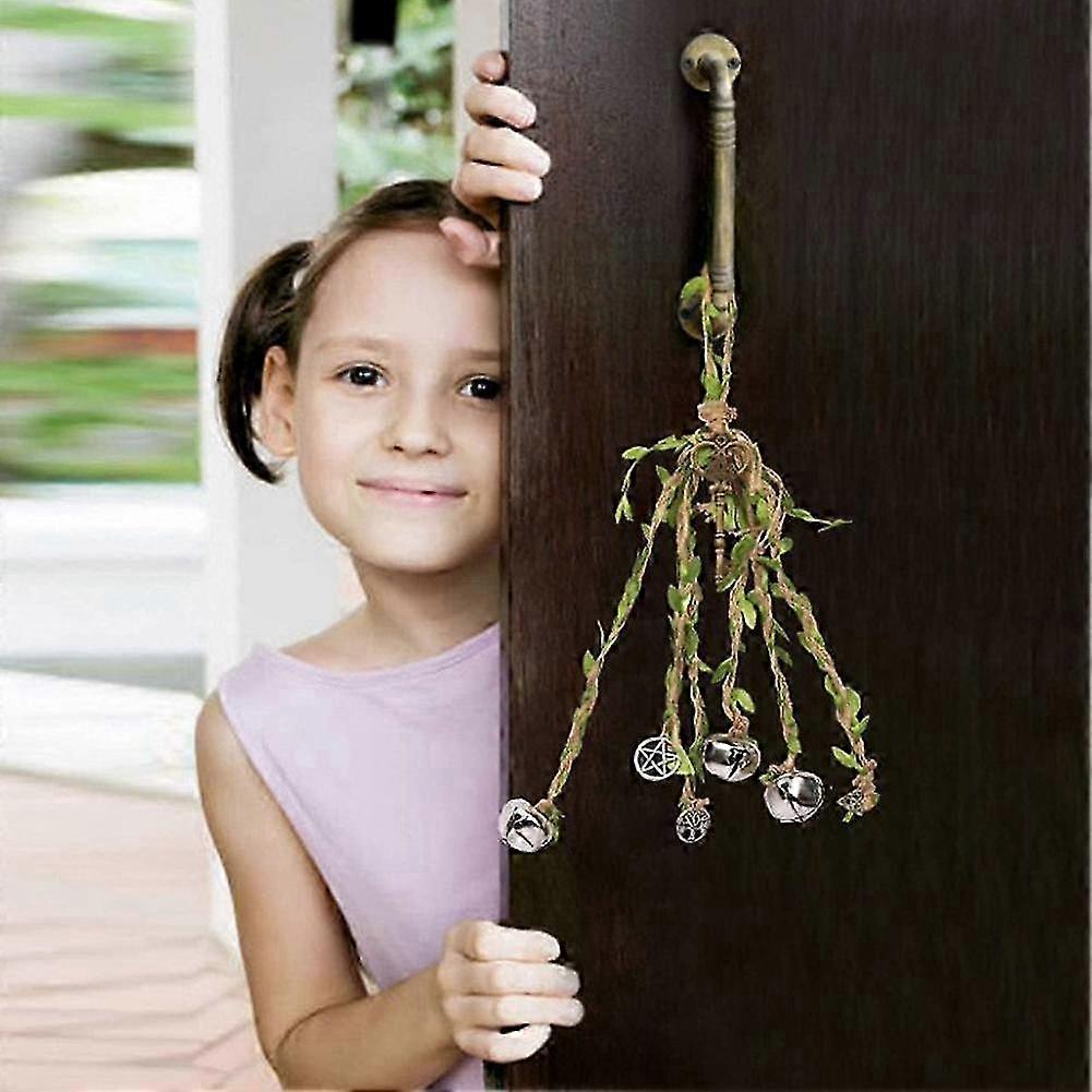 Multicolor Witch Bell Door Hanger