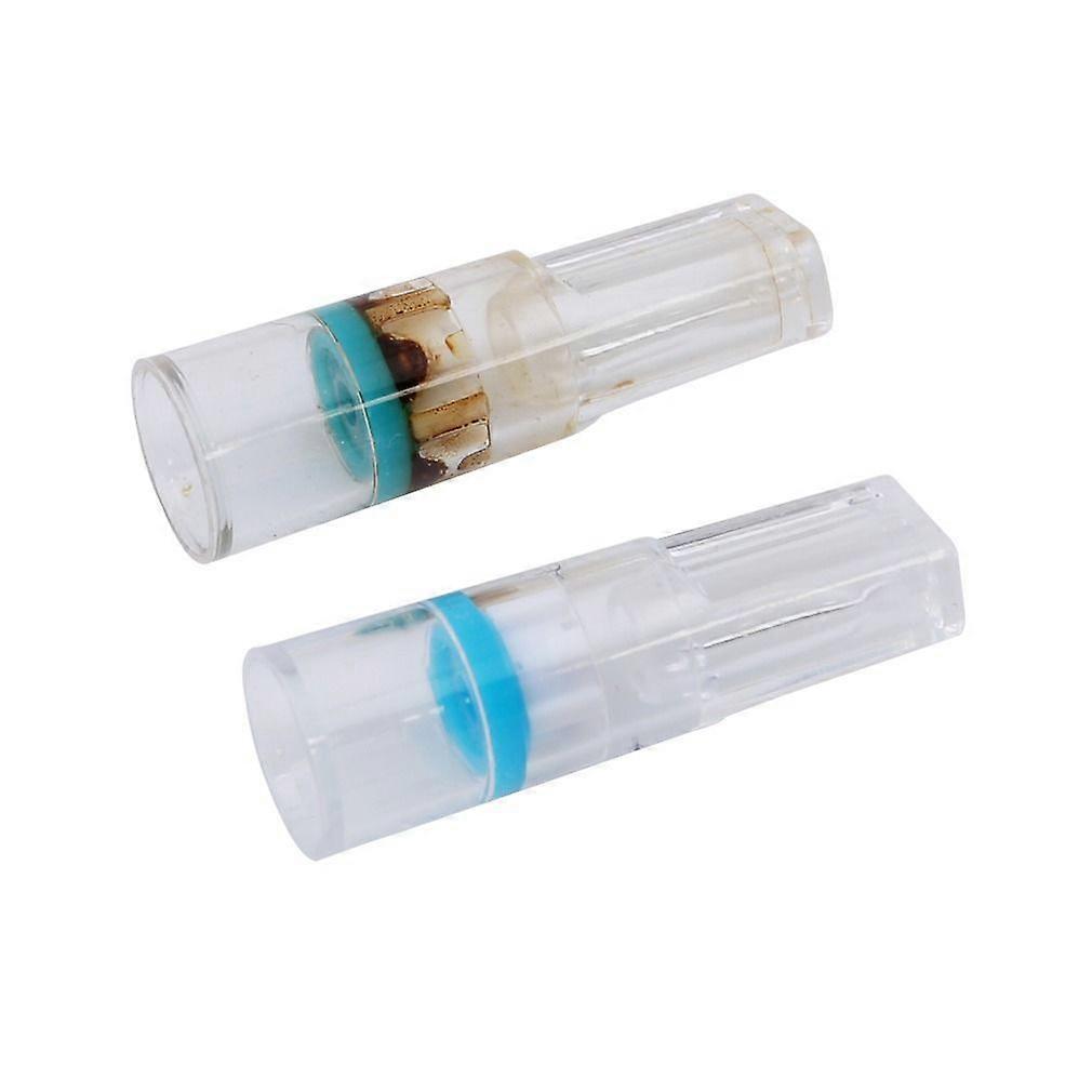 Transparent Cigarette Filter Holder, Reduce Cigarettes Tar Filter, Filter Cigarette Holder Simulation Coffee Machine(100pcs, transparent)