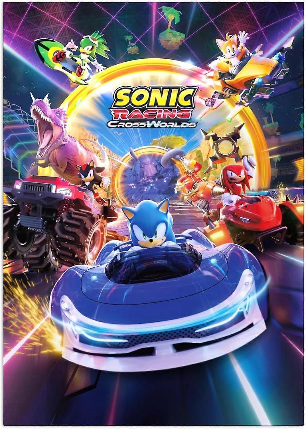 Quebra-cabeças Sonic the Hedgehog Dynamic Sonic Racing Crossover FL508