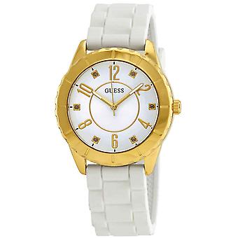 Guess sport Quartz Analog Woman Watch with Silicone Bracelet W1095L1