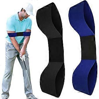 Golf Connection Band,2PCS Golf Training Aids Golf,Connection Band Golf,Golf Swing Trainer Arm Band for Strength Grip,Golf Grip Training Aid,Golf Train