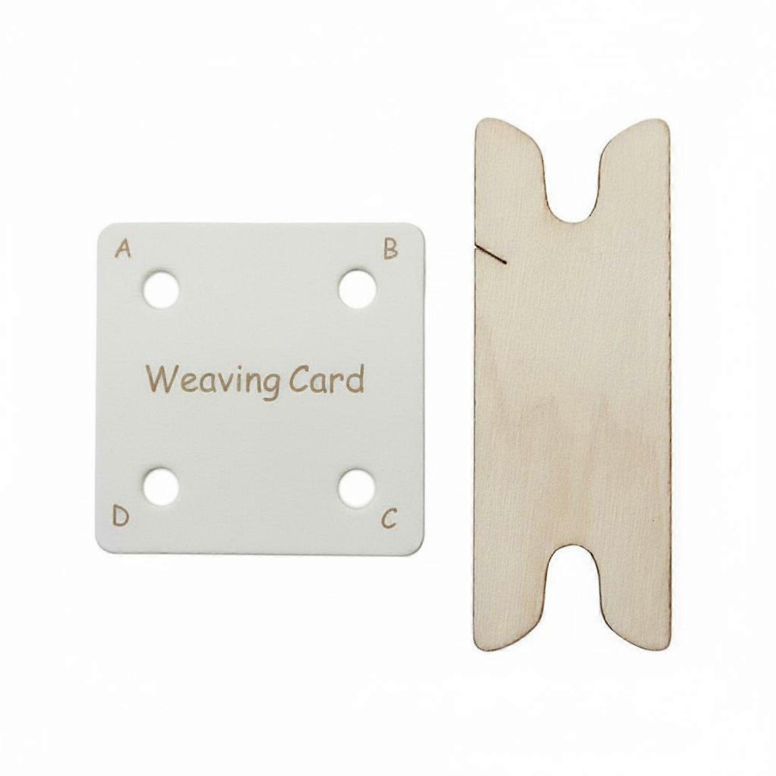 62 Pieces Tablet Weaving Card Set Beginner Friendly Tablet Weaving Cards