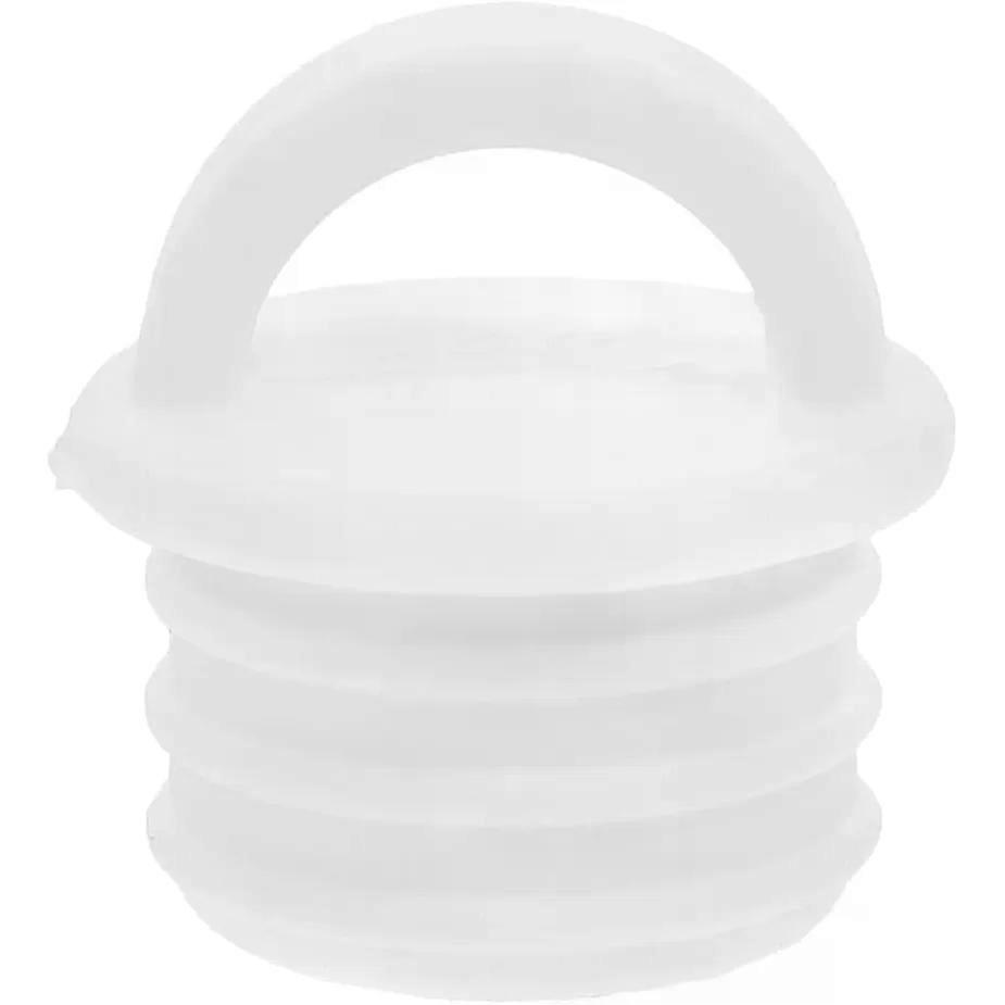 Mop Bucket Plug Rubber Leakproof Drain Outlet Seal White