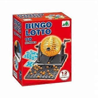 Deluxe Bingo Game Set with Cage Bingo Game Set Lottery Machine Mini Chips Pretend Perfect for Family Party SWM